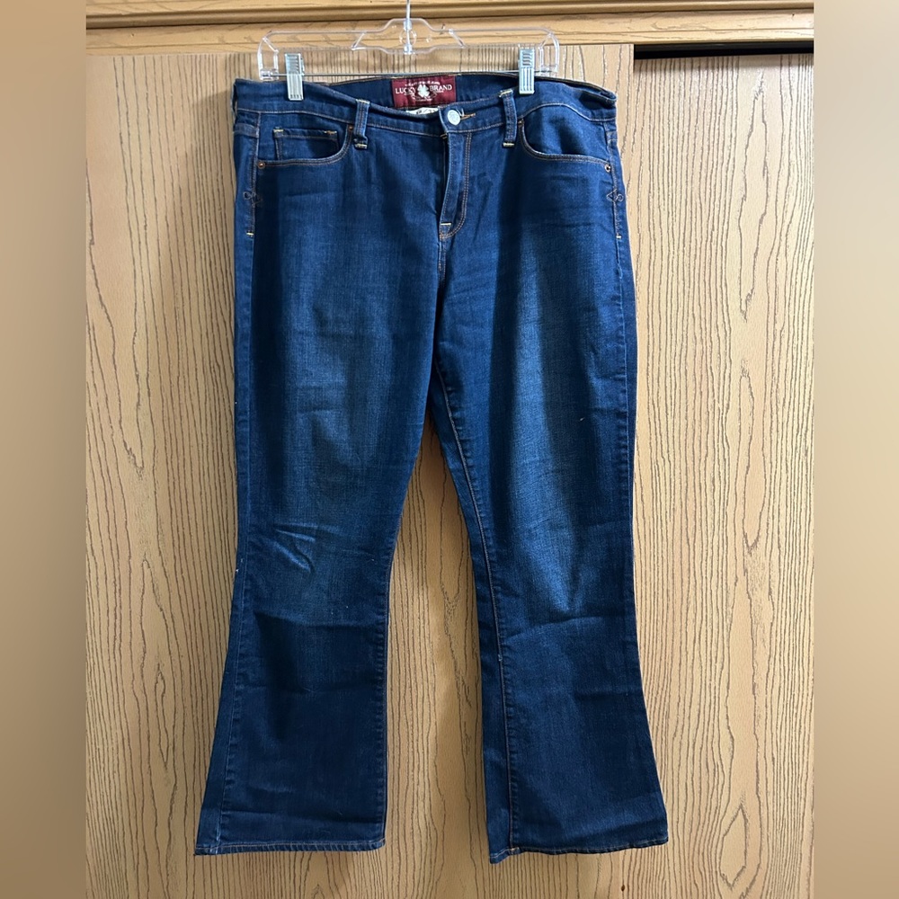 Lucky Brand Sophia boot 14x32 jeans